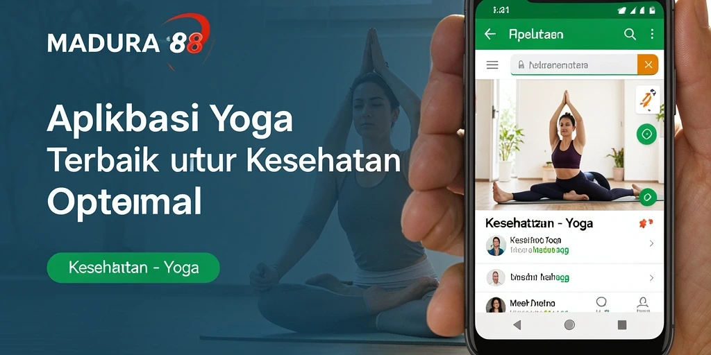 Antarmuka MADURA88 yang ramah pengguna untuk sesi yoga.