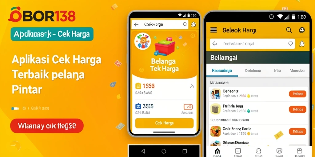 Screenshot antarmuka aplikasi OBOR138 menunjukkan fitur Cek Harga yang mudah digunakan.